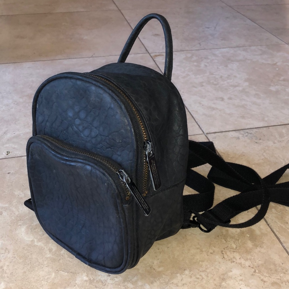 Adidas mini leather backpack